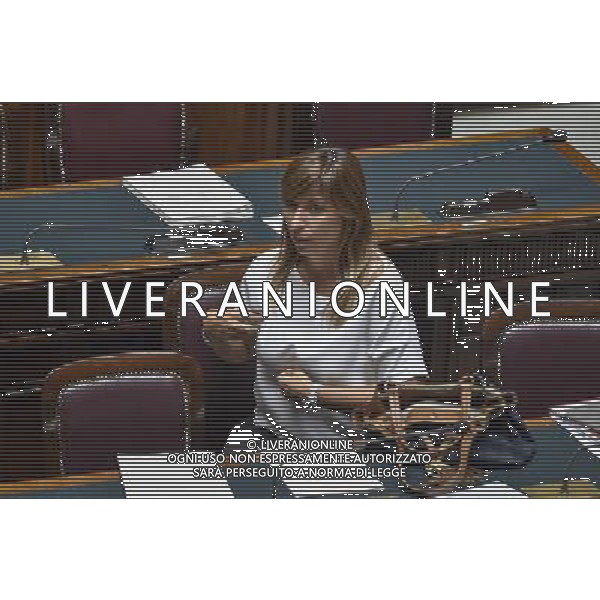 Roma - 28/07/2015 - Montecitorio - Seduta pubblica - nella foto: Il sottosegretario Ambiente Silvia Velo / Ph. Fabrizio Corradetti - Ag. Aldo Liverani Sas