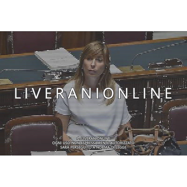 Roma - 28/07/2015 - Montecitorio - Seduta pubblica - nella foto: Il sottosegretario Ambiente Silvia Velo / Ph. Fabrizio Corradetti - Ag. Aldo Liverani Sas
