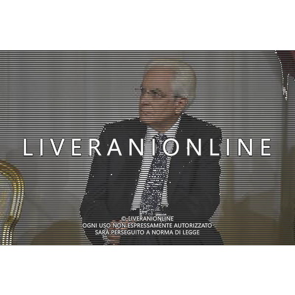 Roma - 30/07/2015 - Quirinale - Cerimonia di consegna del Ventaglio da parte dell\'Associazione Stampa Parlamentare - nella foto: Sergio Mattarella / Ph. Fabrizio Corradetti - Ag. Aldo Liverani sas