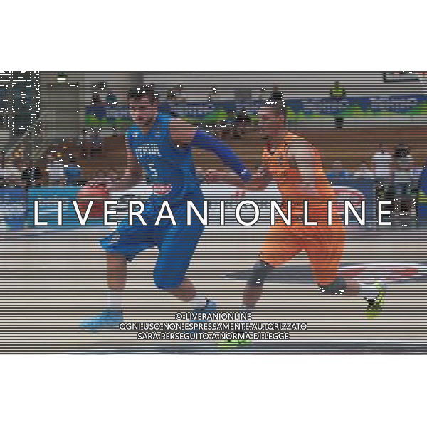 30-07-2015 TRENTINO BASKET CUP ITALIA OLANDA NELLA FOTO GENTILE ALESSANDRO FOTO PAOLA GARBUIO-AG ALDO LIVERANI SAS 
