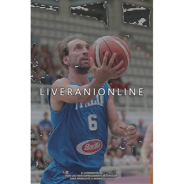 30-07-2015 TRENTINO BASKET CUP ITALIA OLANDA NELLA FOTO POETA GIUSEPPE FOTO PAOLA GARBUIO-AG ALDO LIVERANI SAS 