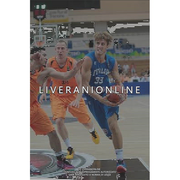 30-07-2015 TRENTINO BASKET CUP ITALIA OLANDA NELLA FOTO POLONARA ACHILLE FOTO PAOLA GARBUIO-AG ALDO LIVERANI SAS 