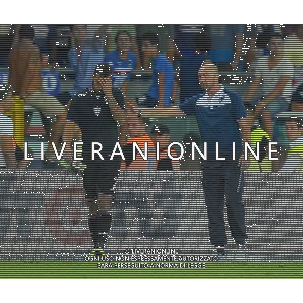 UEFA Europa League 2015/2016 Terzo Turno di Qualificazione Andata Torino - 30.07.2015 Sampdoria-Vojvodina Nella Foto:Zenga Walter e Viviano Emiliano /Ph.Vitez-Ag. Aldo Liverani