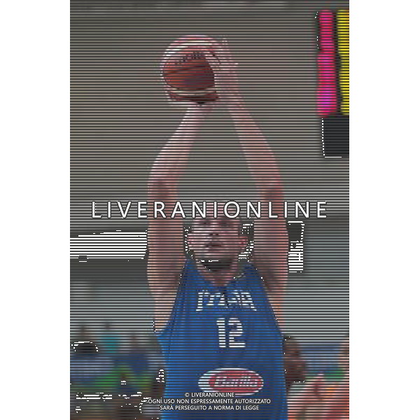 TRENTO 30-07-2015 TRENTINO CUP 2015 ITALIA -NETHERLANDS NELLA FOTO:CUSIN MARCO FOTO PAOLA GARBUIO/AG.ALDO LIVERANI