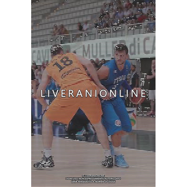 TRENTO 30-07-2015 TRENTINO CUP 2015 ITALIA -NETHERLANDS NELLA FOTO:GENTILE ALESSANDRO FOTO PAOLA GARBUIO/AG.ALDO LIVERANI