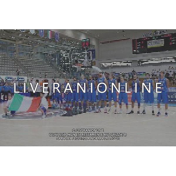 TRENTO 30-07-2015 TRENTINO CUP 2015 ITALIA -NETHERLANDS NELLA FOTO:NAZIONALE ITALIANA FOTO PAOLA GARBUIO/AG.ALDO LIVERANI