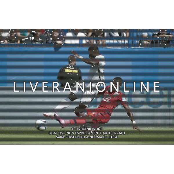 Serge AURIER / Henri BEDIMO - 01.08.2015 - Lyon / PSG - Trophee des Champions 2015 -Montreal Photo : Catherine Legault / Icon Sport *** Local Caption *** AG ALDO LIVERANI SAS ONLY ITALY *** Local Caption *** AG ALDO LIVERANI SAS ONLY ITALY