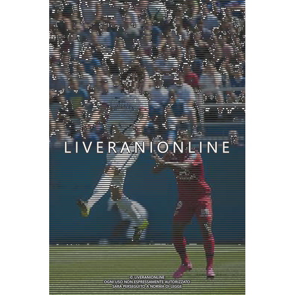 Adrien RABIOT / Claudio BEAUVUE - 01.08.2015 - Lyon / PSG - Trophee des Champions 2015 -Montreal Photo : Catherine Legault / Icon Sport *** Local Caption *** AG ALDO LIVERANI SAS ONLY ITALY *** Local Caption *** AG ALDO LIVERANI SAS ONLY ITALY