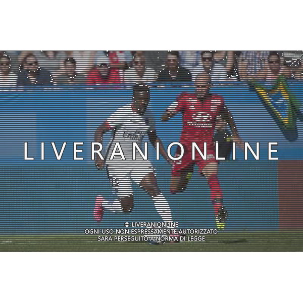 Jean Christophe BAHEBECK / Christophe JALLET - 01.08.2015 - Lyon / PSG - Trophee des Champions 2015 -Montreal Photo : Catherine Legault / Icon Sport *** Local Caption *** AG ALDO LIVERANI SAS ONLY ITALY *** Local Caption *** AG ALDO LIVERANI SAS ONLY ITALY