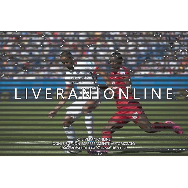 Lucas MOURA / Henri BEDIMO - 01.08.2015 - Lyon / PSG - Trophee des Champions 2015 -Montreal Photo : Catherine Legault / Icon Sport *** Local Caption *** AG ALDO LIVERANI SAS ONLY ITALY *** Local Caption *** AG ALDO LIVERANI SAS ONLY ITALY