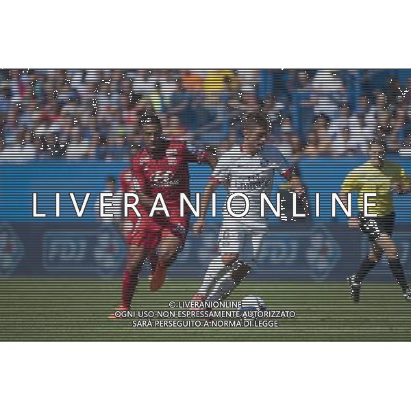 Marco VERRATTI / Corentin TOLISSO - 01.08.2015 - Lyon / PSG - Trophee des Champions 2015 -Montreal Photo : Catherine Legault / Icon Sport *** Local Caption *** AG ALDO LIVERANI SAS ONLY ITALY *** Local Caption *** AG ALDO LIVERANI SAS ONLY ITALY