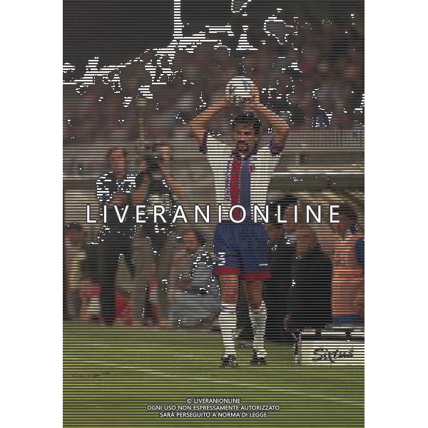 05-08-1998 SAMPDORIA BOLOGNA INTERTOTO NELLA FOTO MICHELE PARAMATTI AG ALDO LIVERANI SAS