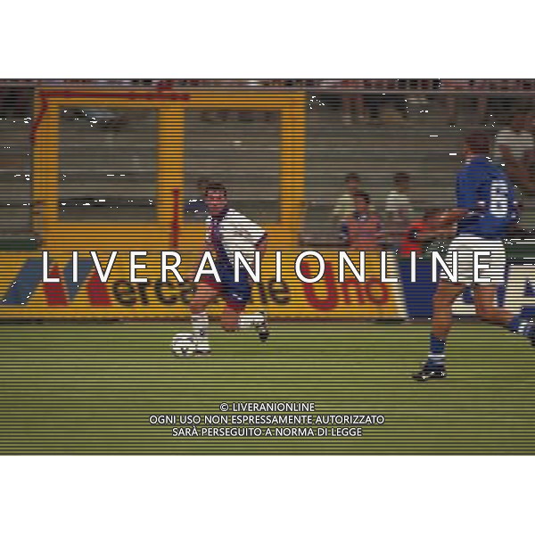 05-08-1998 SAMPDORIA BOLOGNA INTERTOTO NELLA FOTO OSCAR MAGONI AG ALDO LIVERANI SAS