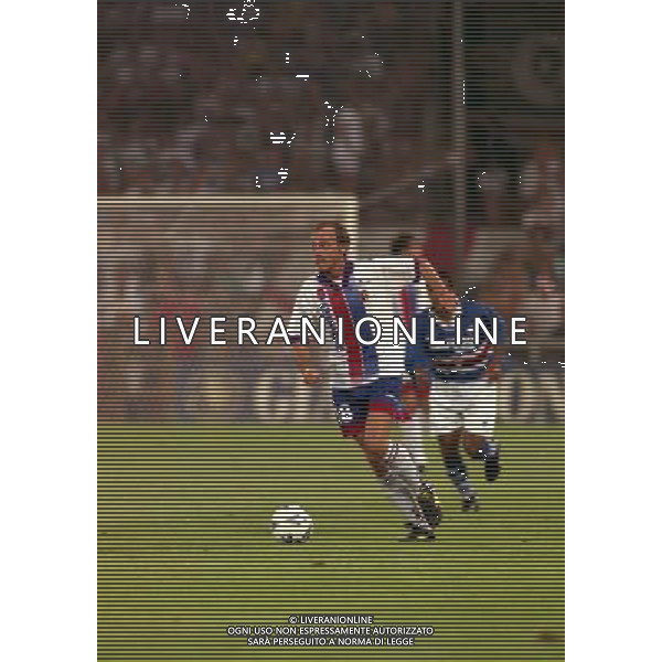 05-08-1998 SAMPDORIA BOLOGNA INTERTOTO NELLA FOTO DAVIDE FONTOLAN AG ALDO LIVERANI SAS