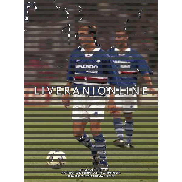 05-08-1998 SAMPDORIA BOLOGNA INTERTOTO NELLA FOTO SGRO\' AG ALDO LIVERANI SAS