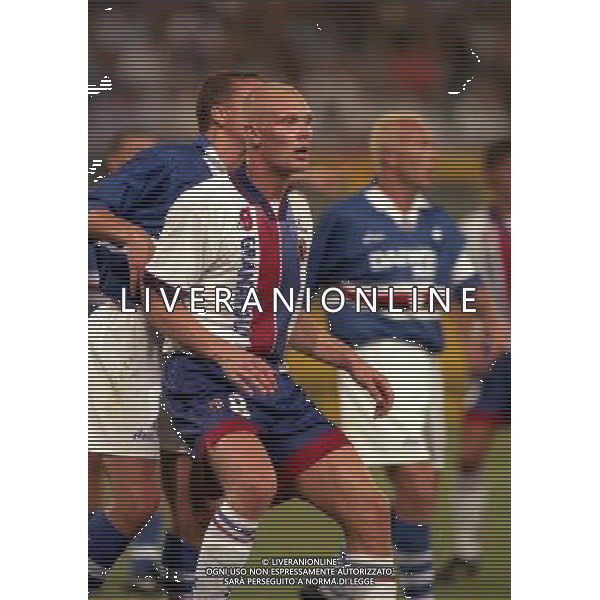 05-08-1998 SAMPDORIA BOLOGNA INTERTOTO NELLA FOTO KLAS INGESSON AG ALDO LIVERANI SAS