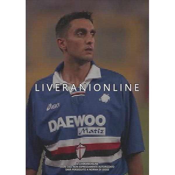 05-08-1998 SAMPDORIA BOLOGNA INTERTOTO NELLA FOTO IACOPINO AG ALDO LIVERANI SAS
