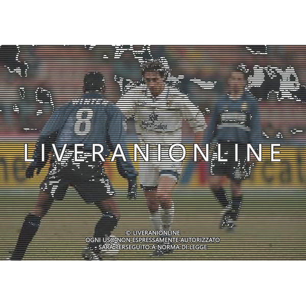 INTER PARMA COPPA ITALIA 1999 NELLA FOTO DIEGO FUSER AG ALDO LIVERANI SAS
