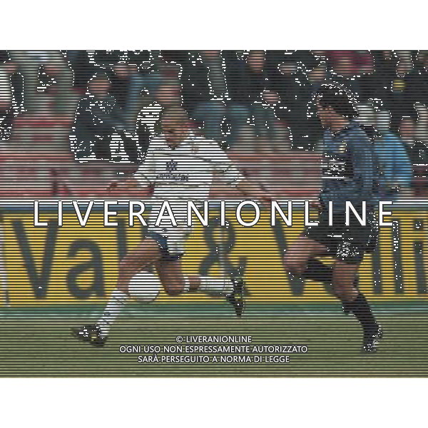 INTER PARMA COPPA ITALIA 1999 NELLA FOTO SEBASTIAN VERON AG ALDO LIVERANI SAS