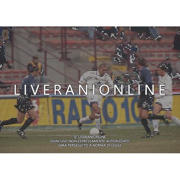 INTER PARMA COPPA ITALIA 1999 NELLA FOTO SEBASTIAN VERON AG ALDO LIVERANI SAS