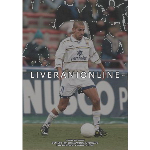INTER PARMA COPPA ITALIA 1999 NELLA FOTO JUAN SEBASTIAN VERON AG ALDO LIVERANI SAS