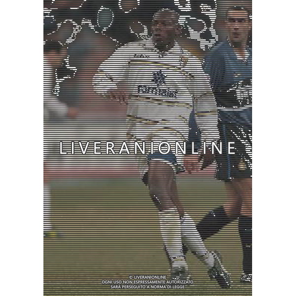 INTER PARMA COPPA ITALIA 1999 NELLA FOTO ASPRILLA AG ALDO LIVERANI SAS
