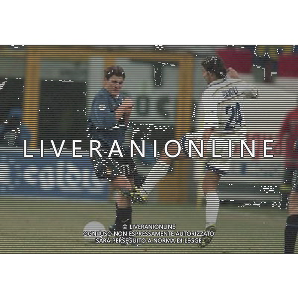 INTER PARMA COPPA ITALIA 1999 NELLA FOTO PAOLO VANOLI E NICOLA VENTOLA AG ALDO LIVERANI SAS