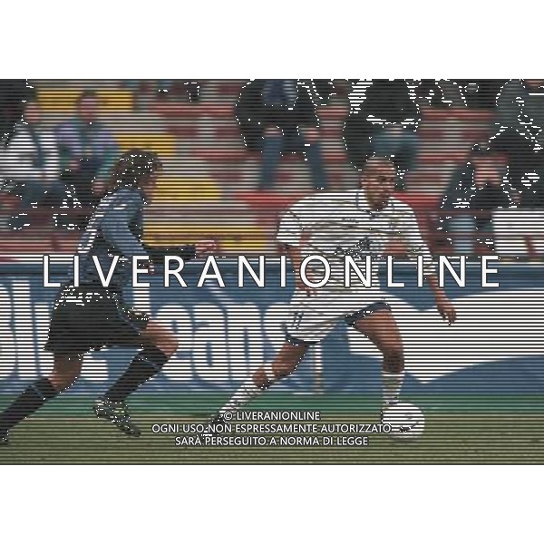INTER PARMA COPPA ITALIA 1999 NELLA FOTO JUAN SEBASTIAN VERON AG ALDO LIVERANI SAS