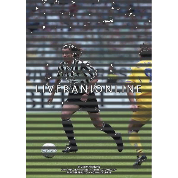 18-05-1997 JUVENTUS PARMA SERIE A NELLA FOTO Dimas Teixeira AG ALDO LIVERANI SAS