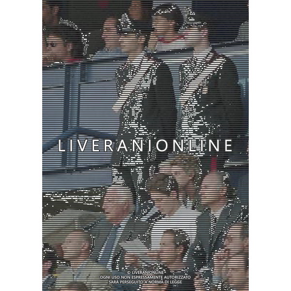 18-05-1997 JUVENTUS PARMA SERIE A NELLA FOTO GIANNI AGNELLI E JOHN ELKANN AG ALDO LIVERANI SAS