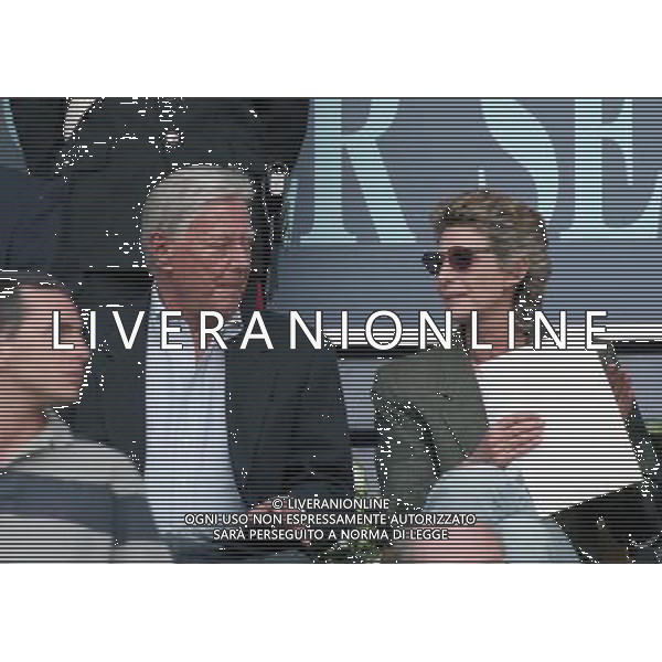 18-05-1997 JUVENTUS PARMA SERIE A NELLA FOTO UMBERTO AGNELLI E MOGLIE AG ALDO LIVERANI SAS