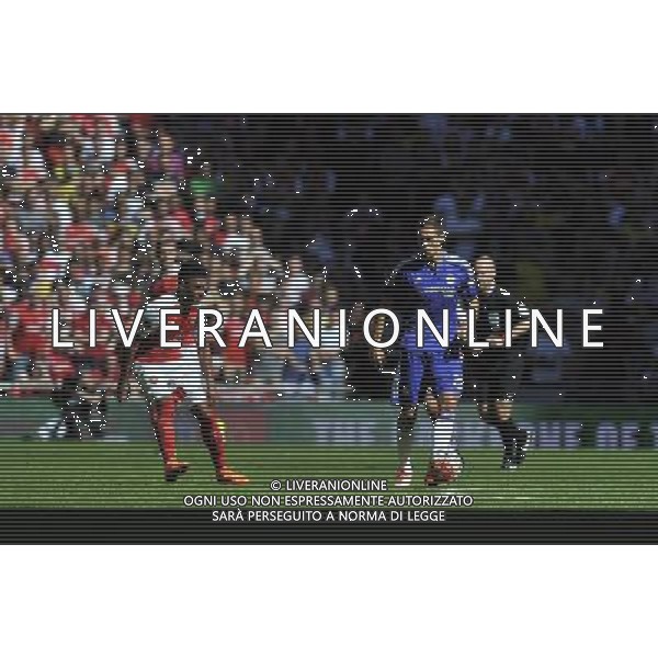 Chelsea\'s Nemanja Matic in action during todays match Photographer Ashley Western/CameraSport Football - FA Community Shield - Arsenal v Chelsea - Sunday 2nd August 2015 - Wembley Stadium - London © CameraSport - 43 Linden Ave. Countesthorpe. Leicester. England. LE8 5PG - Tel: +44 (0) 116 277 4147 - admin@camerasport.com - www.camerasport.com AG ALDO LIVERANI SAS ONLY ITALY