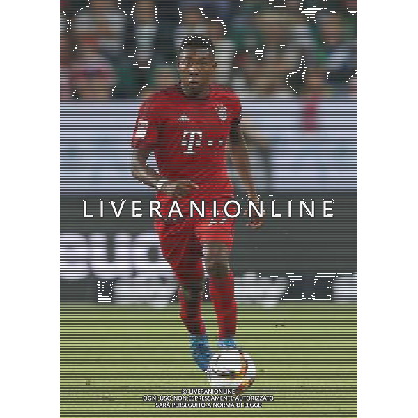 firo Fu§ball, Fussball, 01.08.2015 Supercup Finale 2015/2016 VfL Wolfsburg - FCB FC Bayern MŸnchen Muenchen 6:5 n.E. nach Elfmeterschie§en FCB David Alaba, Einzelaktion $worldrights Es gelten unsere AGB, einsehbar auf www.firosportphoto.de copyright by firo sportphoto: Coesfelder Stra§e 207 48249 DŸlmen Duelmen www.firosportphoto.de mail@firosportphoto.de (V o l k s b a n k B o c h u m - W i t t e n ) BLZ.: 430 601 29 Kt. Nr.: 341 117 100 Tel:Ê 0209 - 9304402 Fax:Ê 0209 - 9304443 AG ALDO LIVERANI SAS ONLY ITALY
