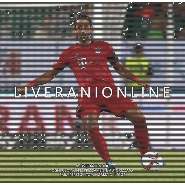 firo Fu§ball, Fussball, 01.08.2015 Supercup Finale 2015/2016 VfL Wolfsburg - FCB FC Bayern MŸnchen Muenchen 6:5 n.E. nach Elfmeterschie§en FCB Medhi Benatia, Einzelaktion $worldrights Es gelten unsere AGB, einsehbar auf www.firosportphoto.de copyright by firo sportphoto: Coesfelder Stra§e 207 48249 DŸlmen Duelmen www.firosportphoto.de mail@firosportphoto.de (V o l k s b a n k B o c h u m - W i t t e n ) BLZ.: 430 601 29 Kt. Nr.: 341 117 100 Tel:Ê 0209 - 9304402 Fax:Ê 0209 - 9304443 AG ALDO LIVERANI SAS ONLY ITALY