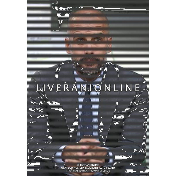 firo : 01.08.2015 Fu§ball, 1.Bundesliga,Saison 2015/2016 Super Cup Finale VfL Wolfsburg - FC Bayern MŸnchen Muenchen 5:4 N.E. Trainer Pep Guardiola Portrait $worldrights,Es gelten unsere AGB, einsehbar auf www.firosportphoto.de, copyright by firo sportphoto: Coesfelder Str. 207 D-48249 DŸlmen www.firosportphoto.de mail@firosportphoto.de (V o l k s b a n k B o c h u m - W i t t e n ) BLZ.: 430 601 29 Kt. Nr.: 341 117 100 Tel:Ê +49-2594-9916004 Fax:Ê+49-2594-9916005 AG ALDO LIVERANI SAS ONLY ITALY