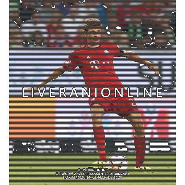 firo Fu§ball, Fussball, 01.08.2015 Supercup Finale 2015/2016 VfL Wolfsburg - FCB FC Bayern MŸnchen Muenchen 6:5 n.E. nach Elfmeterschie§en FCB Thomas MŸller Mueller, Einzelaktion $worldrights Es gelten unsere AGB, einsehbar auf www.firosportphoto.de copyright by firo sportphoto: Coesfelder Stra§e 207 48249 DŸlmen Duelmen www.firosportphoto.de mail@firosportphoto.de (V o l k s b a n k B o c h u m - W i t t e n ) BLZ.: 430 601 29 Kt. Nr.: 341 117 100 Tel:Ê 0209 - 9304402 Fax:Ê 0209 - 9304443 AG ALDO LIVERANI SAS ONLY ITALY