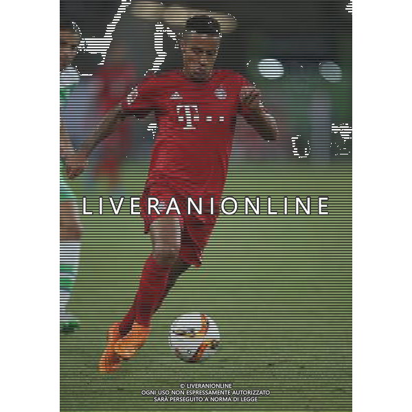 firo : 01.08.2015 Fu§ball, 1.Bundesliga,Saison 2015/2016 Super Cup Finale VfL Wolfsburg - FC Bayern MŸnchen Muenchen 5:4 N.E. Thiago EINZELAKTION $worldrights,Es gelten unsere AGB, einsehbar auf www.firosportphoto.de, copyright by firo sportphoto: Coesfelder Str. 207 D-48249 DŸlmen www.firosportphoto.de mail@firosportphoto.de (V o l k s b a n k B o c h u m - W i t t e n ) BLZ.: 430 601 29 Kt. Nr.: 341 117 100 Tel:Ê +49-2594-9916004 Fax:Ê+49-2594-9916005 AG ALDO LIVERANI SAS ONLY ITALY