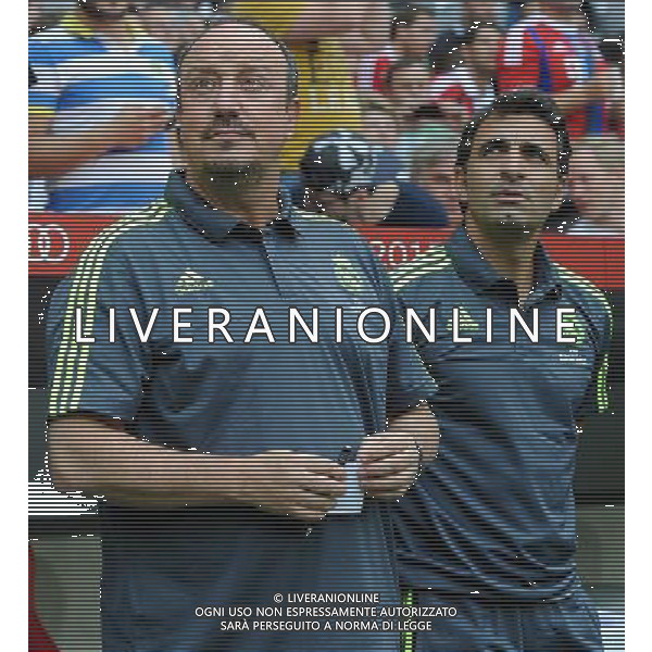 Audi Cup 2015 Monaco (Germania) - 04.08.2015 Tottenham-Real Madrid Nella Foto:benitez rafael e pecchia fabio /Ph.Vitez-Ag. Aldo Liverani