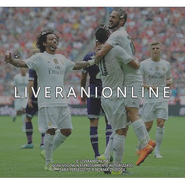 Audi Cup 2015 Monaco (Germania) - 04.08.2015 Tottenham-Real Madrid Nella Foto:rodriguez esulta con isco /Ph.Vitez-Ag. Aldo Liverani