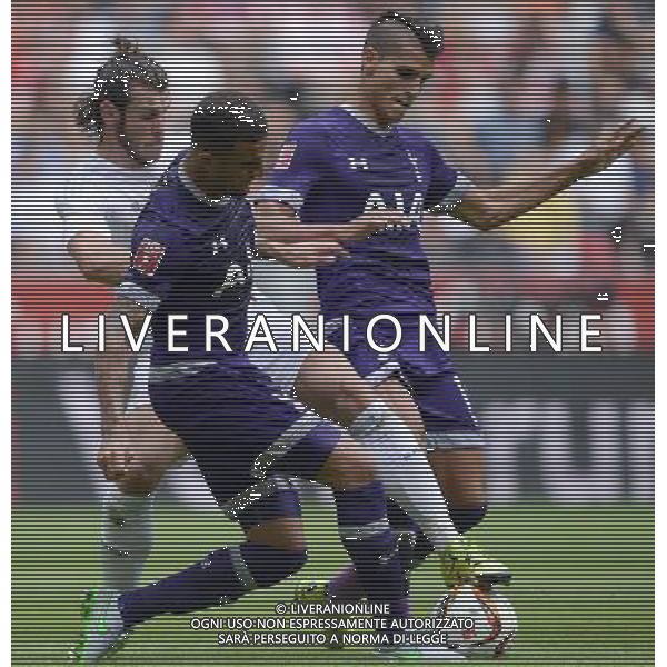 Audi Cup 2015 Monaco (Germania) - 04.08.2015 Tottenham-Real Madrid Nella Foto:bale-lamela-rose /Ph.Vitez-Ag. Aldo Liverani