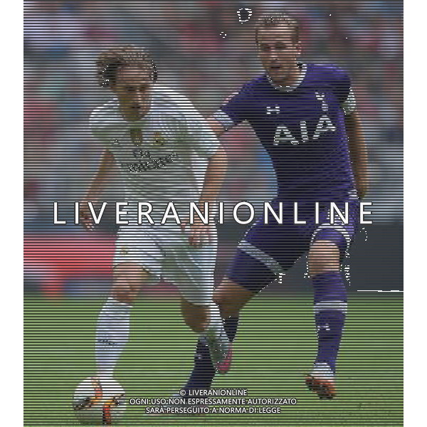 Audi Cup 2015 Monaco (Germania) - 04.08.2015 Tottenham-Real Madrid Nella Foto:modric - kane /Ph.Vitez-Ag. Aldo Liverani