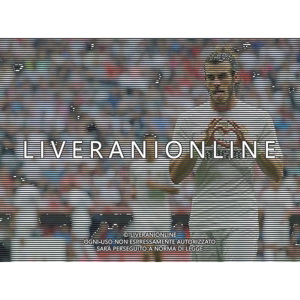 Audi Cup 2015 Monaco (Germania) - 04.08.2015 Tottenham-Real Madrid Nella Foto:gareth bale esulta /Ph.Vitez-Ag. Aldo Liverani