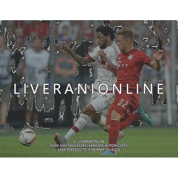 Audi Cup 2015 Monaco (Germania) - 04.08.2015 Bayern Monaco-Milan Nella Foto:luiz adriano-kimmich /Ph.Vitez-Ag. Aldo Liverani