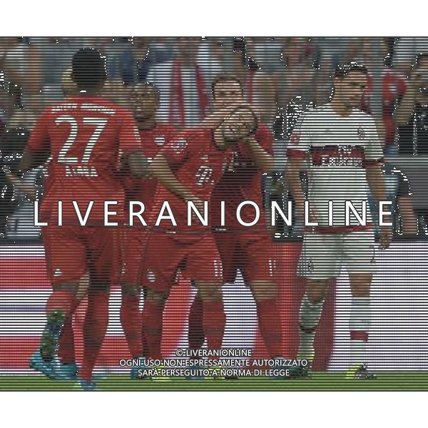 Audi Cup 2015 Monaco (Germania) - 04.08.2015 Bayern Monaco-Milan Nella Foto:bernat esulta /Ph.Vitez-Ag. Aldo Liverani