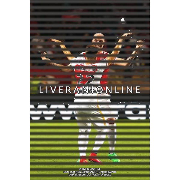 Joie Stephan EL SHAARAWY - 04.08.2015 - Monaco / Young Boys Berne - 3eme Tour Retour Champions League Photo : Jean Christophe Magnenet / Icon Sport AG ALDO LIVERANI SAS ONLY ITALY