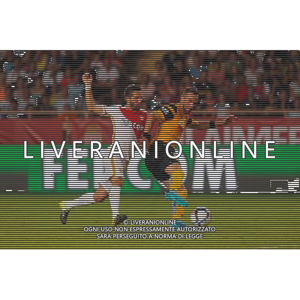 Joao MOUTINHO / Scott SUTTER - 04.08.2015 - Monaco / Young Boys Berne - 3eme Tour Retour Champions League Photo : Jean Christophe Magnenet / Icon Sport AG ALDO LIVERANI SAS ONLY ITALY