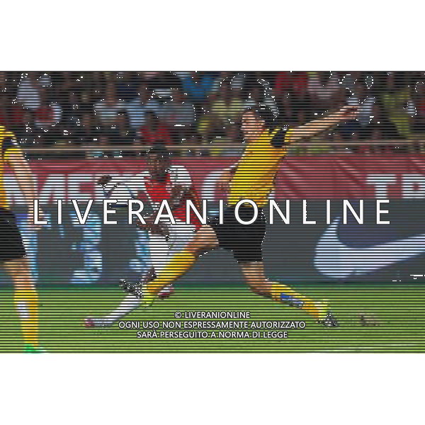 Goal Ivan CAVALEIRO - 04.08.2015 - Monaco / Young Boys Berne - 3eme Tour Retour Champions League Photo : Jean Christophe Magnenet / Icon Sport AG ALDO LIVERANI SAS ONLY ITALY