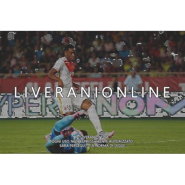Goal Anthony MARTIAL - 04.08.2015 - Monaco / Young Boys Berne - 3eme Tour Retour Champions League Photo : Jean Christophe Magnenet / Icon Sport AG ALDO LIVERANI SAS ONLY ITALY