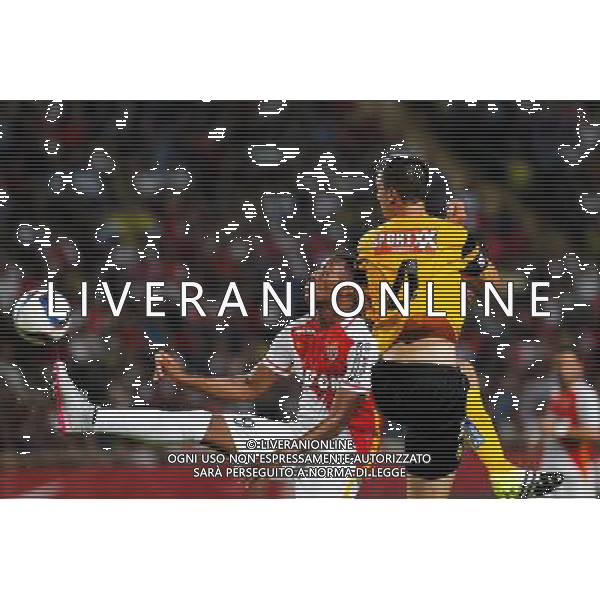 Milan VILOTIC / Anthony MARTIAL - 04.08.2015 - Monaco / Young Boys Berne - 3eme Tour Retour Champions League Photo : Jean Christophe Magnenet / Icon Sport AG ALDO LIVERANI SAS ONLY ITALY