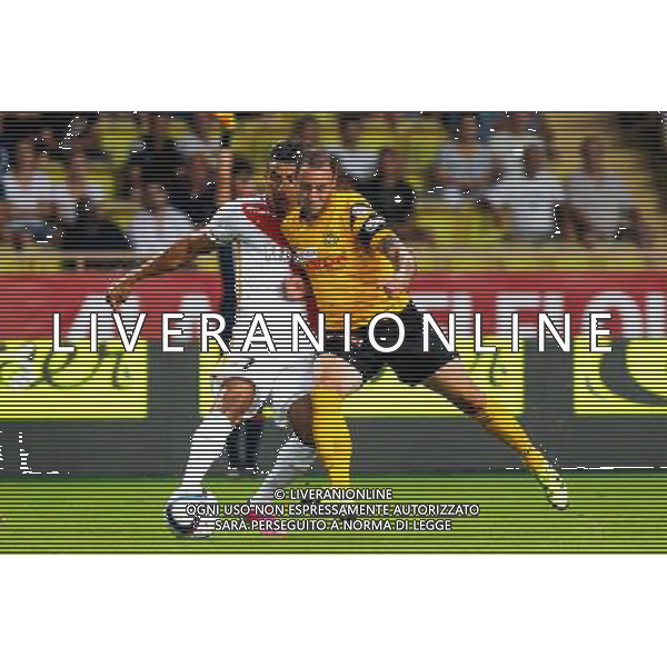 Nabil DIRAR / Jan LECJAKS - 04.08.2015 - Monaco / Young Boys Berne - 3eme Tour Retour Champions League Photo : Jean Christophe Magnenet / Icon Sport AG ALDO LIVERANI SAS ONLY ITALY